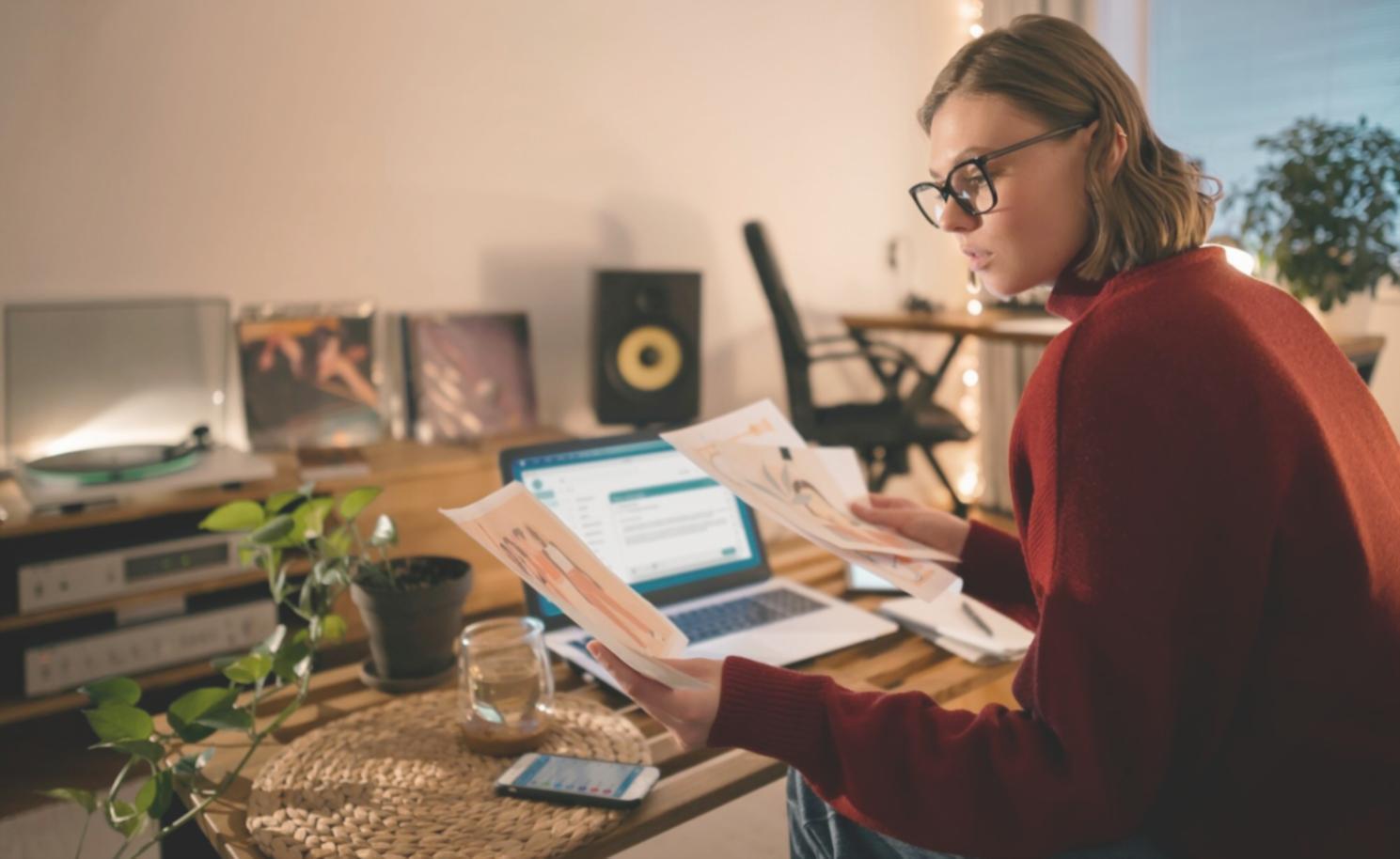 Ambiente de trabajo colaborativo donde desarrollamos nuestras estrategias financieras